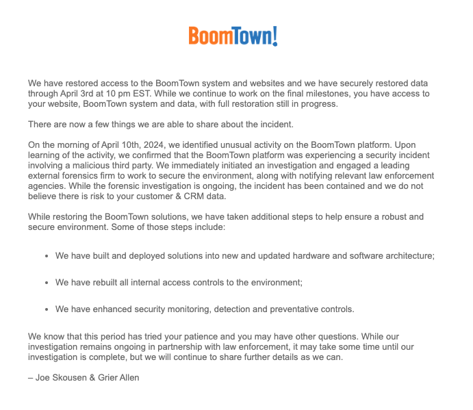 BoomTown SS
