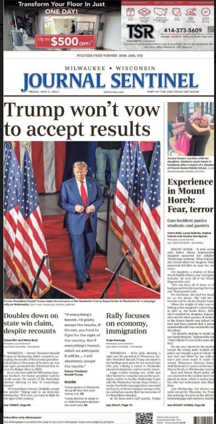 Trump Wisconsin paper 2