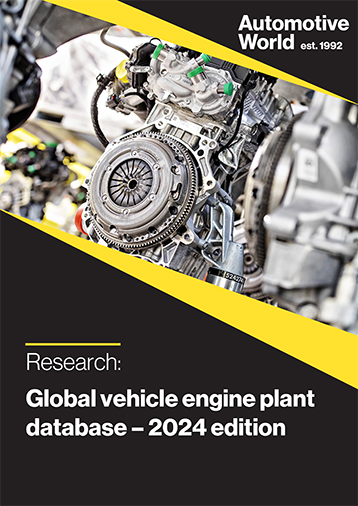 global vehicle engine plant database 2024 edition