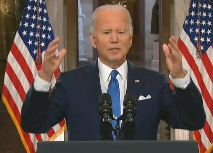 Biden 1 6 speech