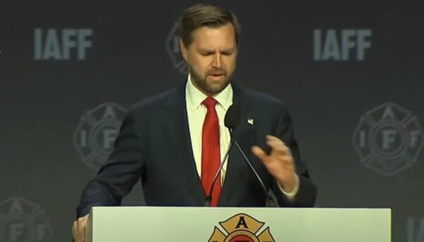 JD Vance booed firefighters scaled