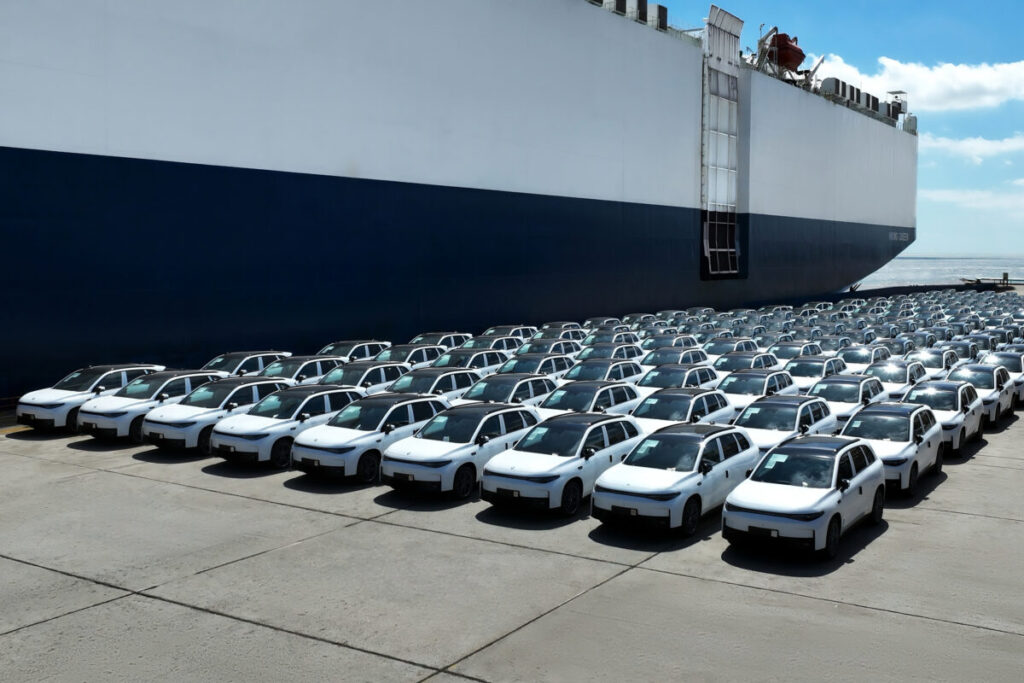 First Batch of Leapmotor Electric Vehicles Shipped from China to Europe transformed scaled