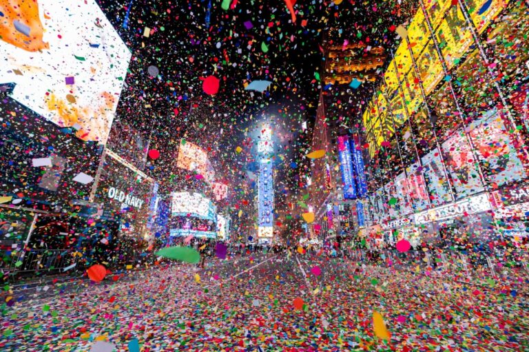 times square new years resolution